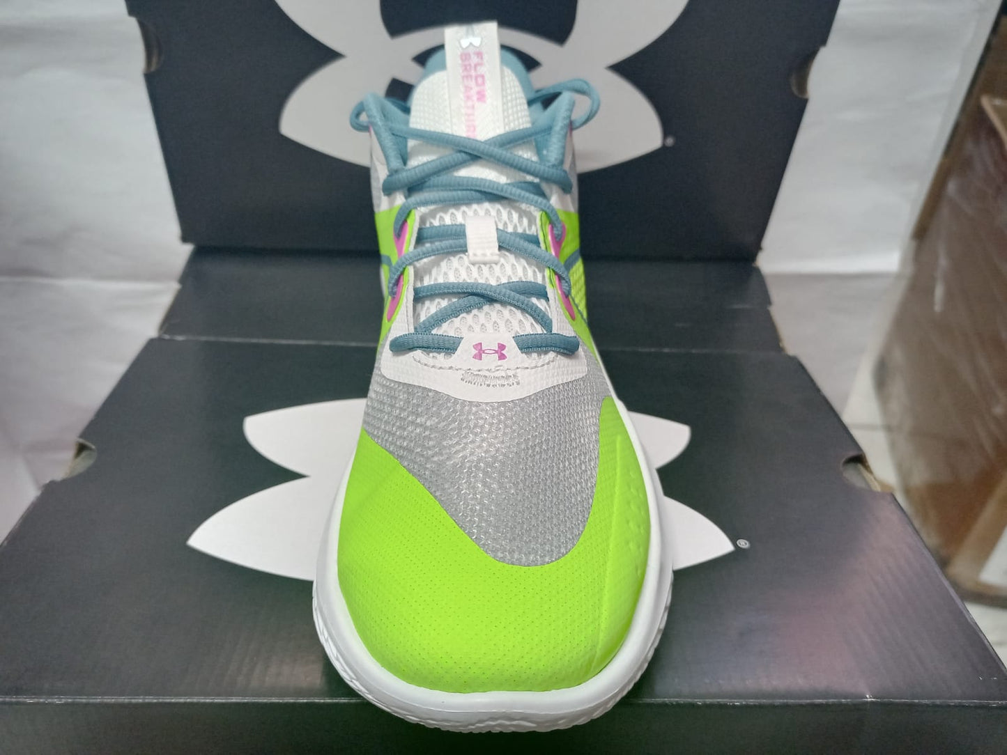 Under Armour Wmns Flow Breakthru 3 'White Lime Surge'