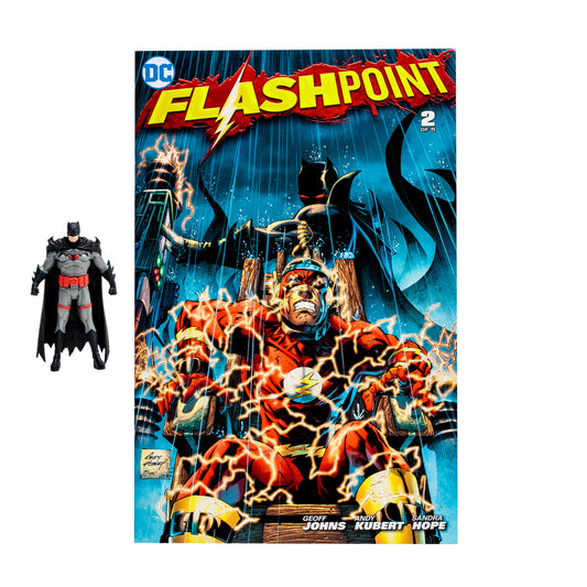 Figura Batman con Flashpoint Comic (DC Page Punchers)
