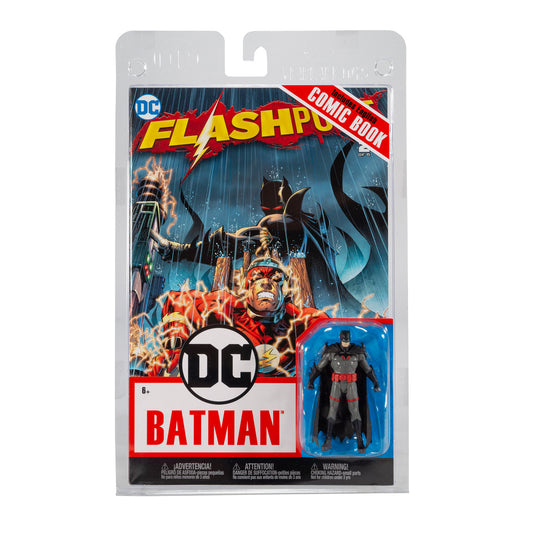 Figura Batman con Flashpoint Comic (DC Page Punchers)