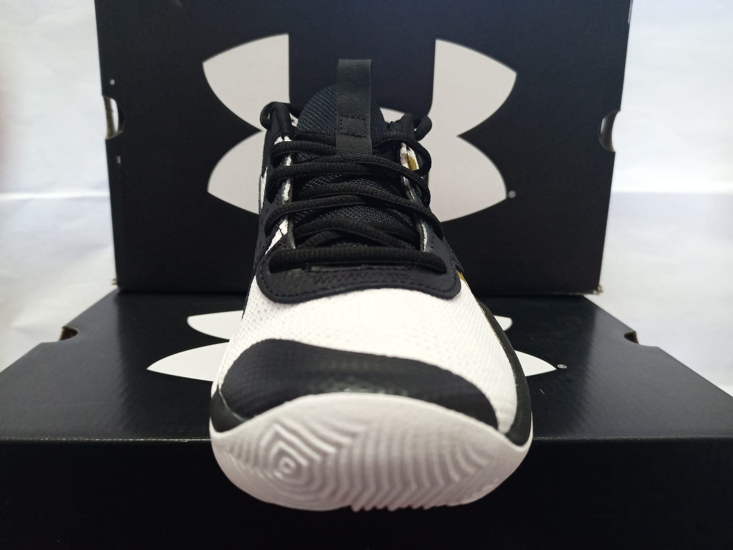 Under Armour Jet '23 GS 'White Black Gold'