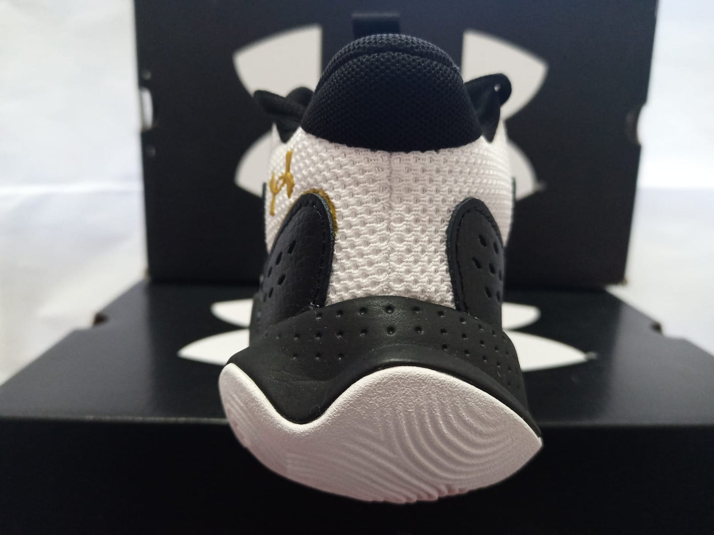 Under Armour Jet '23 GS 'White Black Gold'