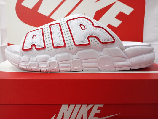 Nike Air More Uptempo Slide 'White University Red'