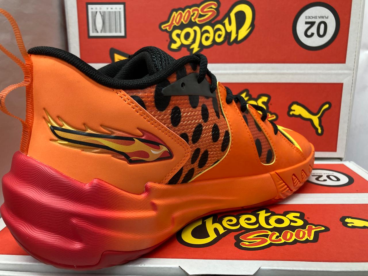 Puma Scoot Zeros x Cheetos GS 'Flamin' Hot'