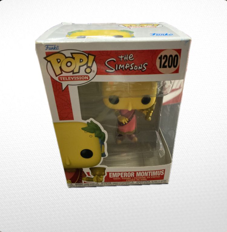 Funko Pop' The Simpsons' Emperor Montimus #1200
