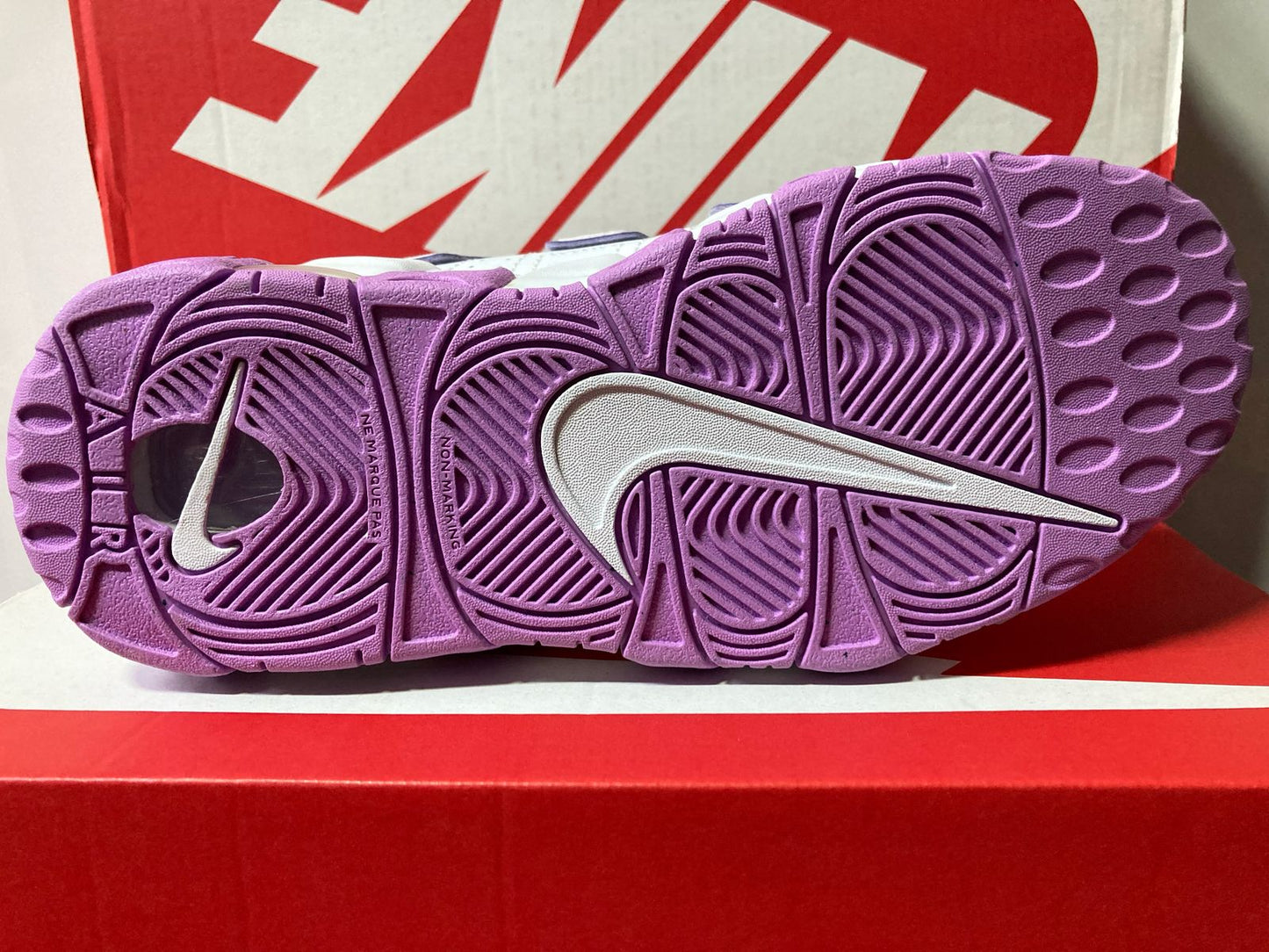 Air More Uptempo GS 'White Rush Fuchsia'