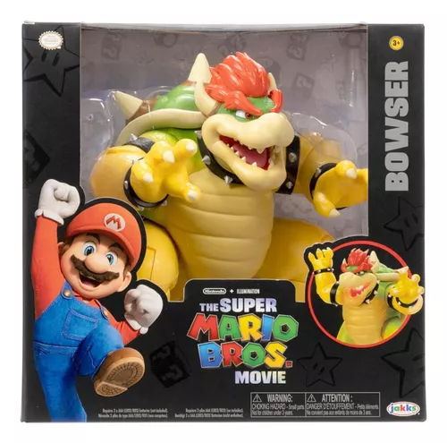 Juguete Nintendo The Super Mario Bros Movie Figura Bowser 7´pulgadas