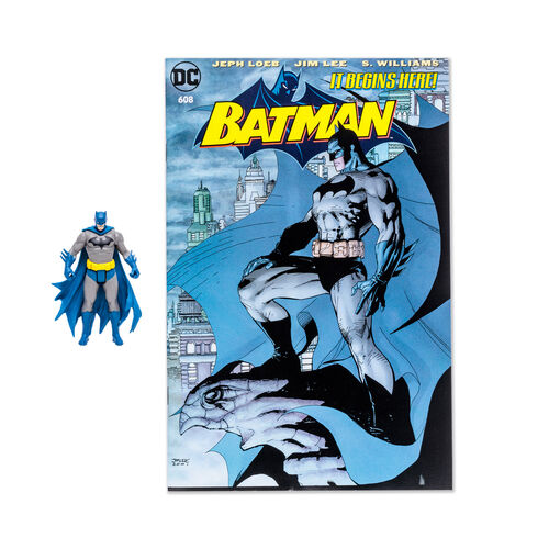Figura Batman con Cómic  #608 Page Punchers