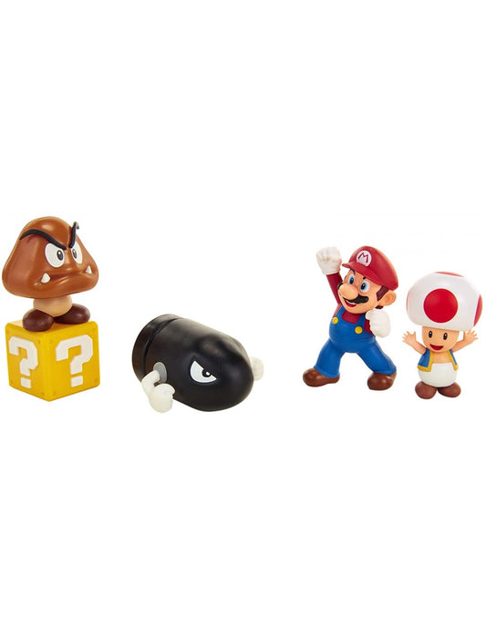 Juguete Nintendo Super Mario Acorn plains multi-pack