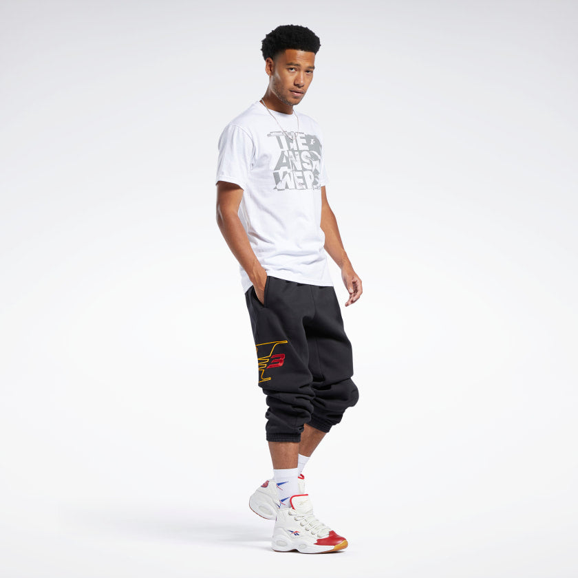 Pants Reebok Allen Iverson I3 Fleece Black