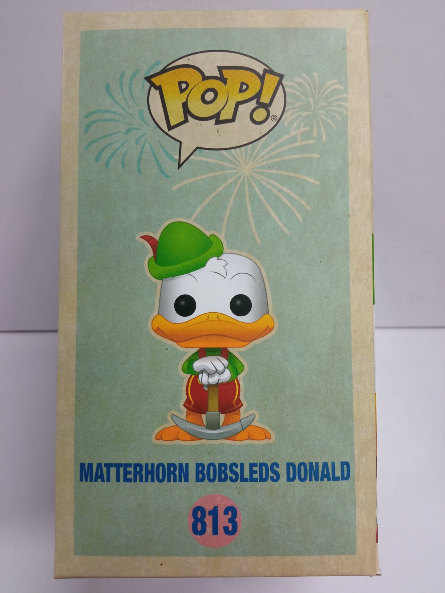 Funko Pop Disney 65th Anniversary Matterhorn Bobsleds Donald #813