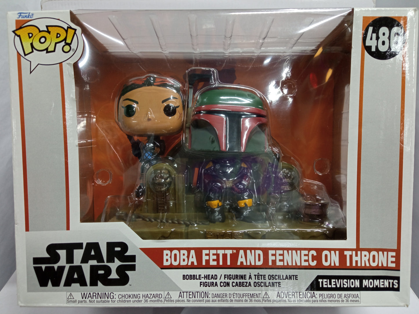 Funko Pop Star Wars Boba Fett y Fennec Shand #486