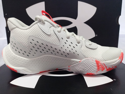 Under Armour Jet '23 GS 'White Clay Misty Purple'