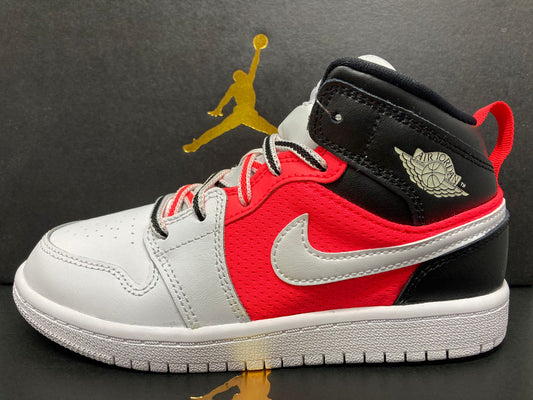 Air Jordan 1 Mid SE PS 'White Infrared