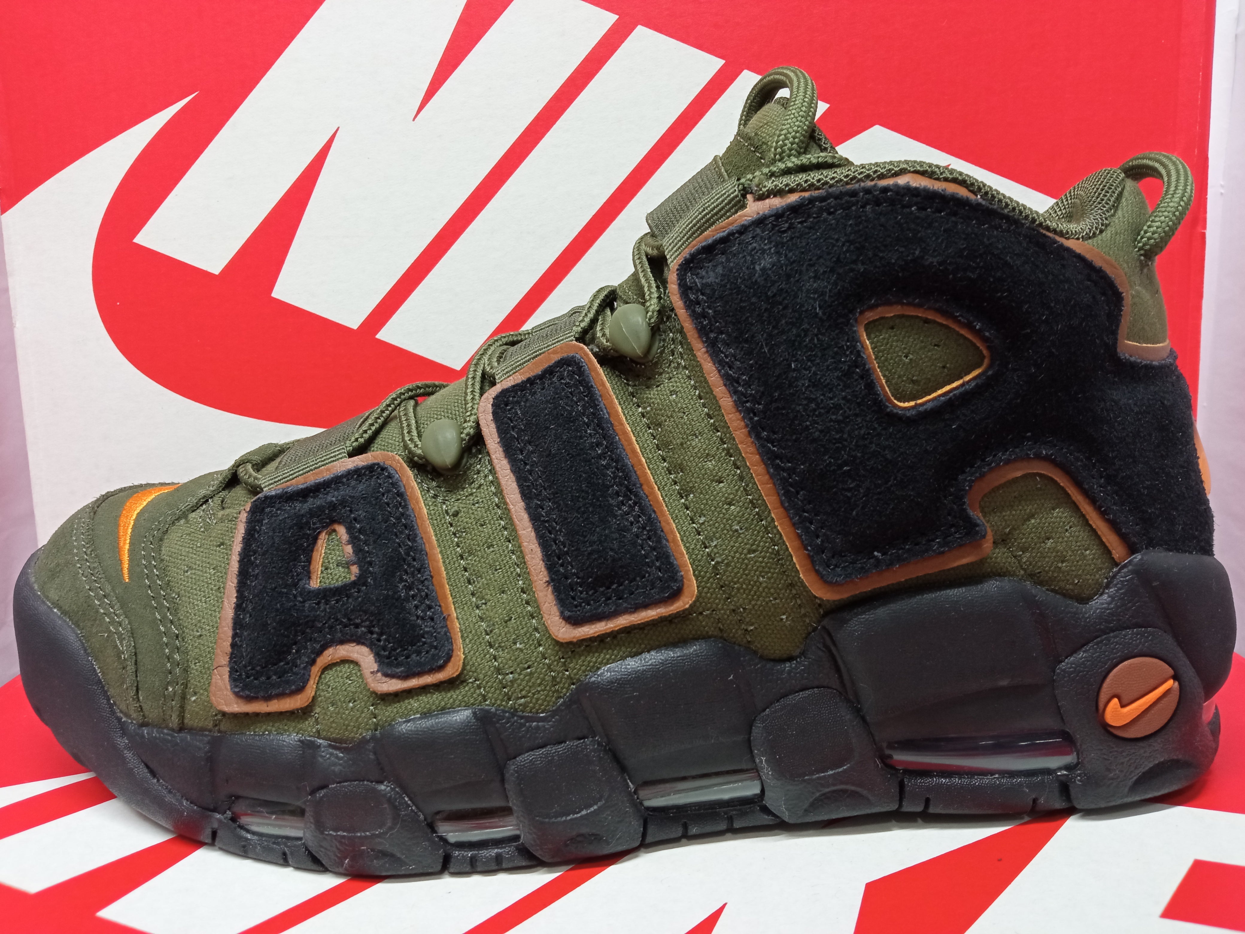 Nike Air More Uptempo 96 Cargo Khaki La Casa del Basquet