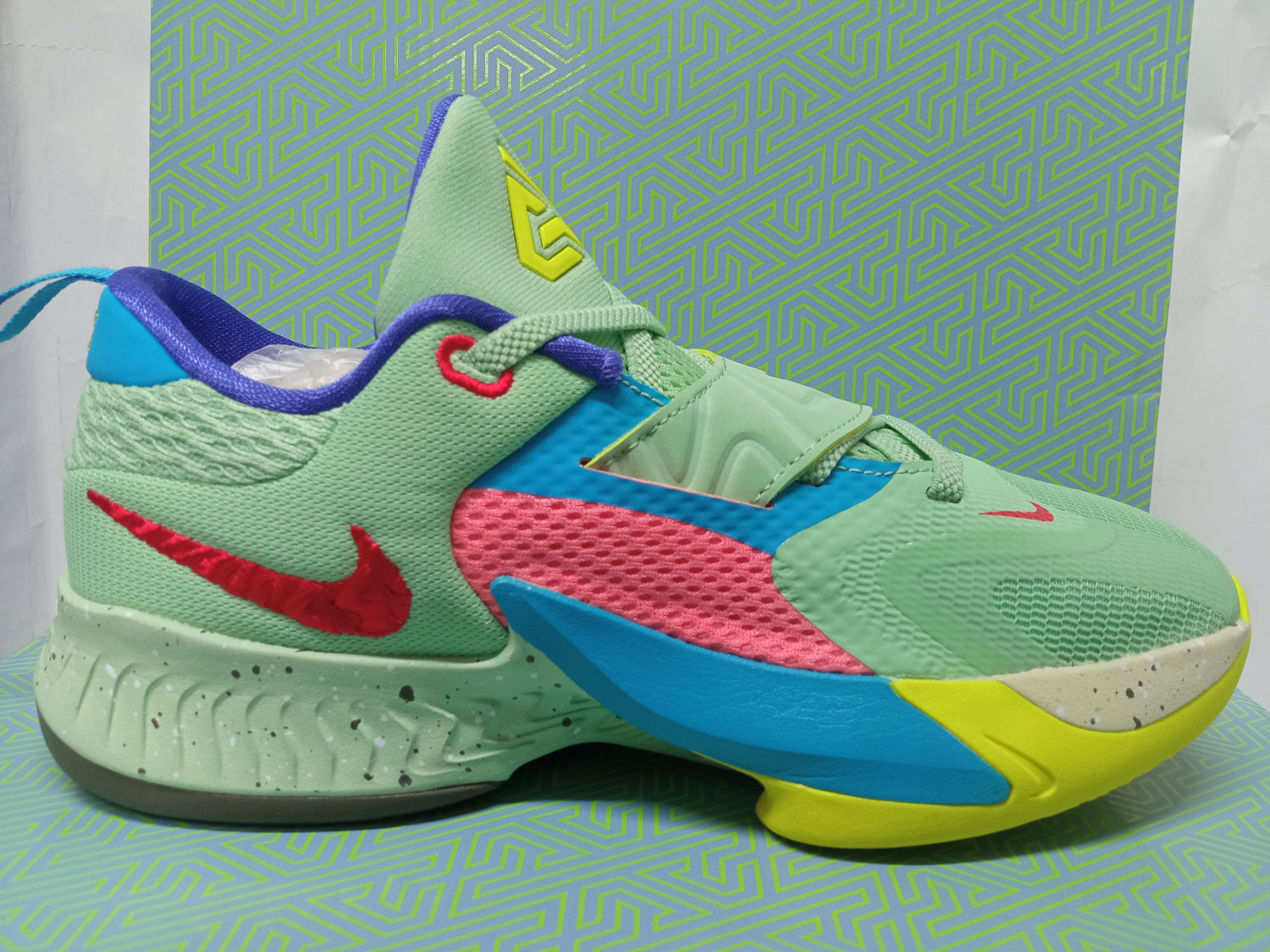 Nike Zoom Freak 4 SE PS Enamel Green La Casa del Basquet