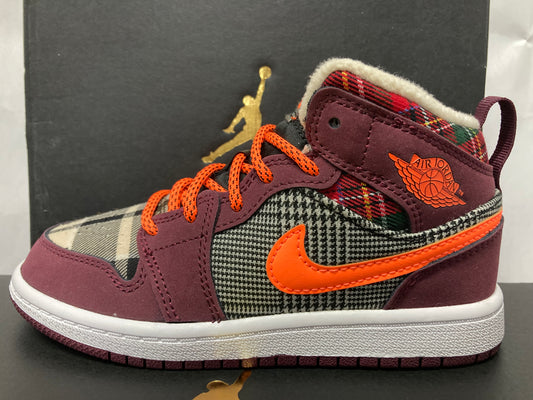 Air Jordan 1 Mid PS "Plaid"