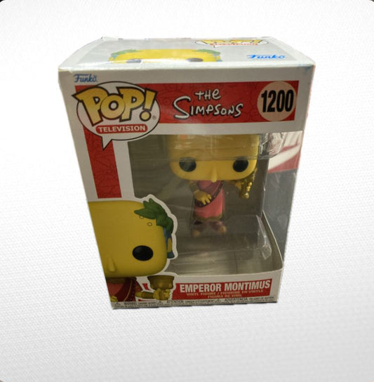 Funko Pop' The Simpsons' Emperor Montimus #1200