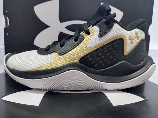 Under Armour Jet '23 GS 'White Black Gold'