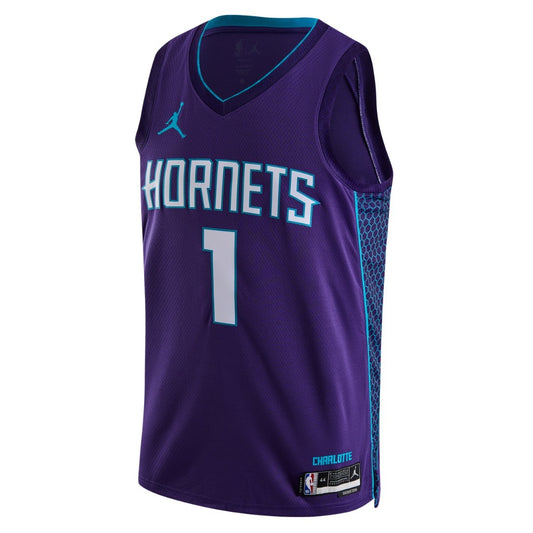 Jersey Jordan Lamelo Ball Hornets Adulto Swingman