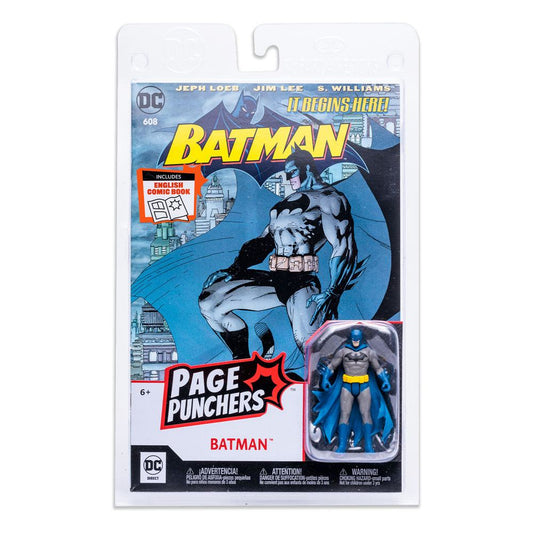 Figura Batman con Cómic  #608 Page Punchers