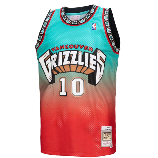 Jersey Mitchell & Ness Mike Bibby Vancouver Grizzlies 1998-99