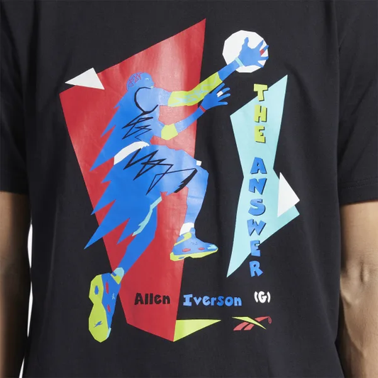 Playera Reebok Iverson Layup Short Sleeve