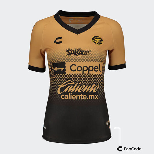 Camiseta Charly Dorados Visita para Mujer 2021/22