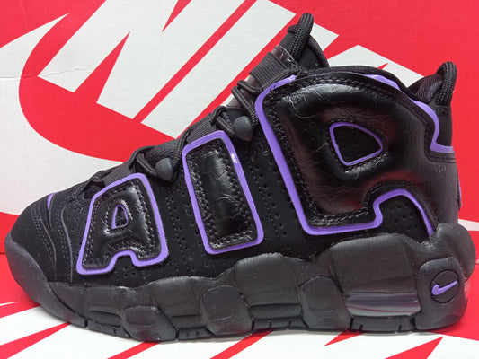 Nike Air More Uptempo GS 'Black Action Grape'