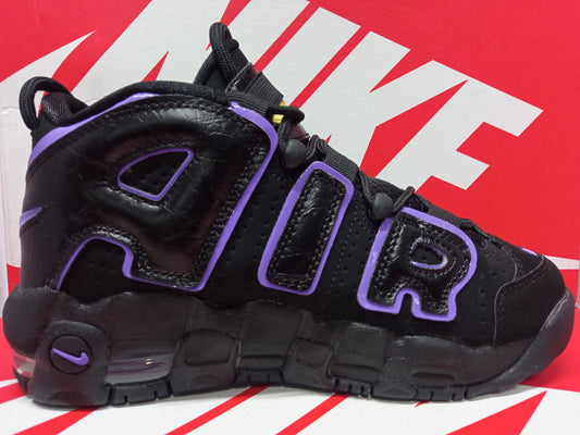 Nike Air More Uptempo GS 'Black Action Grape'